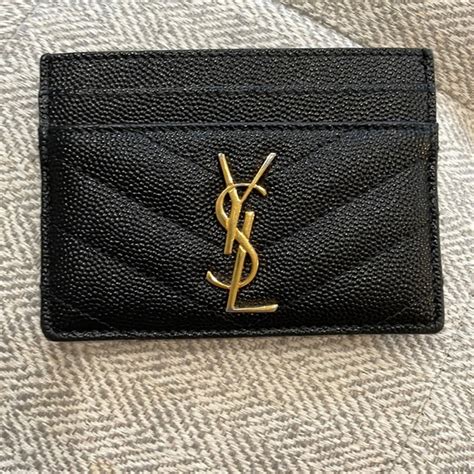 womens ysl card holder|More.